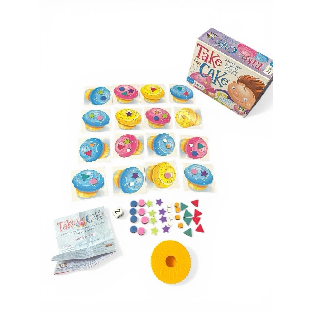 Take the Cake Game Gamewright Children's Cupcake Game Complete 2010